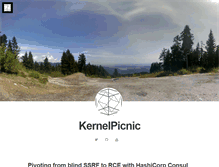 Tablet Screenshot of kernelpicnic.net